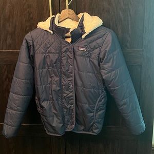 Patagonia Girls' Reversible Dream Song Hoody, Size L (10/12)